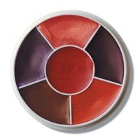 Supercover Lipstick Wheel No.1  ( Clearance ) With FREE Spatula & palette ( imperfect ) set RRP £15.